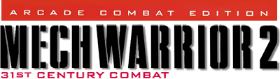 MechWarrior 2 title screen for Sega Saturn